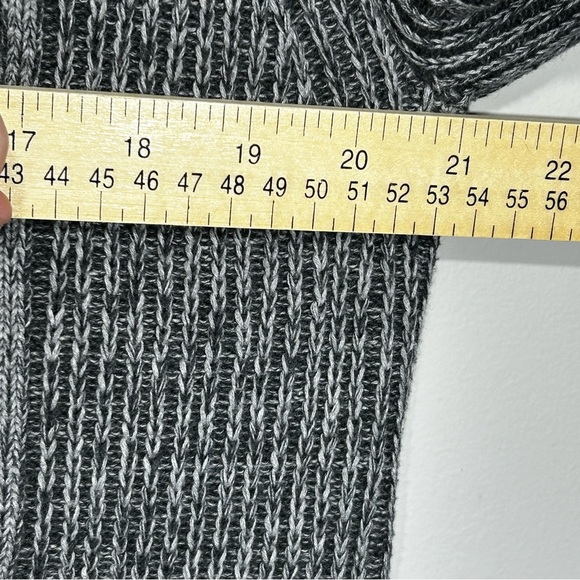 Tommy Bahama 100% Pima Cotton Sweater Size XL Thick Cable Knit 1/4 Button Gray - Picture 5 of 9